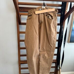 Huckberry / Flint & Tinder -365 Pant - 31 x 32 - Tapered Fit - Dark Khaki